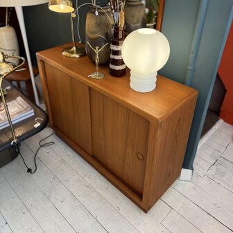 Vintage Deens teakhouten dressoir CFC Silkeborg  | Sprinkelhop