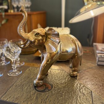 Vintage messing olifant | Sprinkelhop