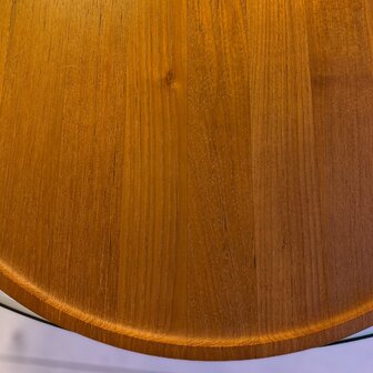 Vintage teak draaiend plateau | Sprinkelhop