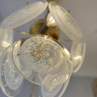 Vintage Italiaanse Vistosi hanglamp muranoglas | Sprinkelhop