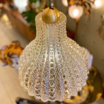 Peill &amp; Putzler glazen hanglamp 1970s bubbelglas | Sprinkelhop