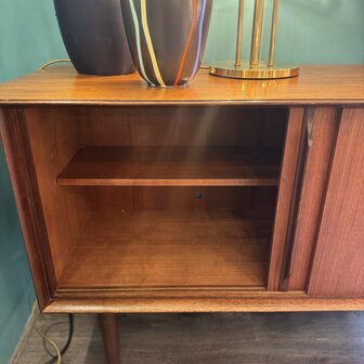 Teak houten dressoir sideboard Ernst Dieter Hilker | Sprinkelhop