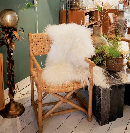 half acht Effectiviteit merknaam Vintage rotan bamboe McGuire stoel | Sprinkelhop