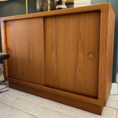 Vintage Deens teakhouten dressoir CFC Silkeborg  | Sprinkelhop