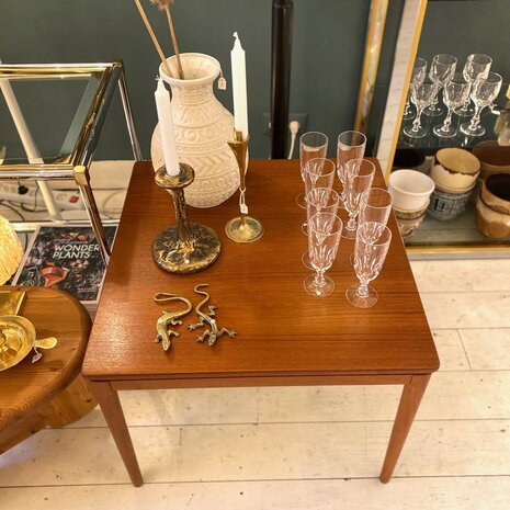 Teak vintage salontafel | Sprinkelhop