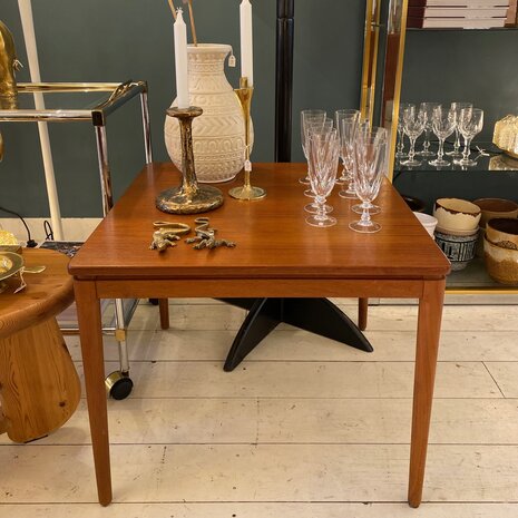 Teak vintage salontafel | Sprinkelhop