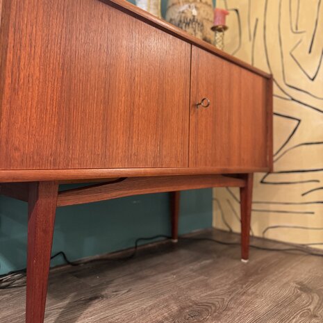 Teak vintage jaren 60 kast Lister Möbel | Sprinkelhop